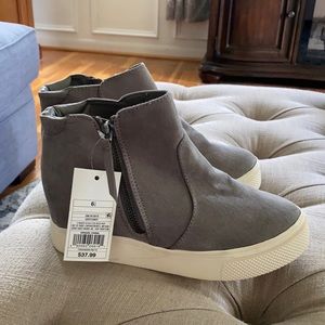 Grey Target Booties